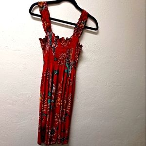 Stretchy Floral Sundress NWOT
